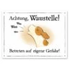 Warnschild: Achtung, Waustelle! -Hunter || Trixie || Pinewood Verkäufe 561207305aluminiumschild fuer draussen achtung waustelle 5612073kXoW0GpVBbz74