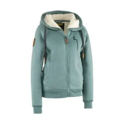 DOGGER Winterhoodie Damen Aquamarin