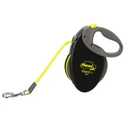 FLEXI Giant Neon Gurt-Leine M 8m
