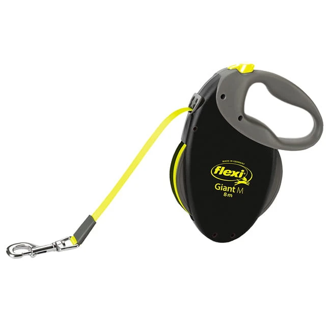 FLEXI Giant Neon Gurt-Leine M 8m 3 FLEXI Giant Neon Gurt-Leine M 8m