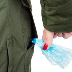 DOGGER Parka Damen Dunkelgrün -Hunter || Trixie || Pinewood Verkäufe dogger damen parka khaki dunkelgruen detail2 5700630